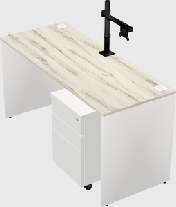 Rectangular desk