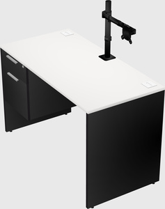 Rectangular desk