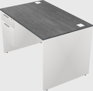 Rectangular desk