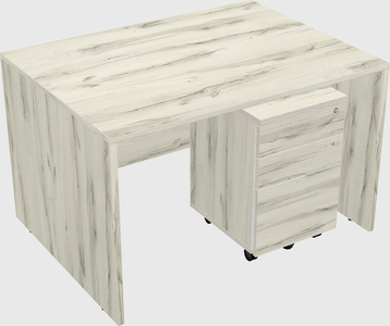 Rectangular desk