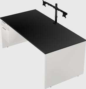 Rectangular desk
