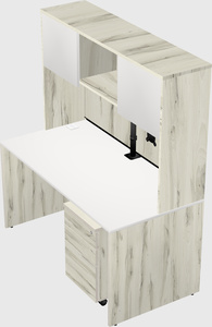 Rectangular desk