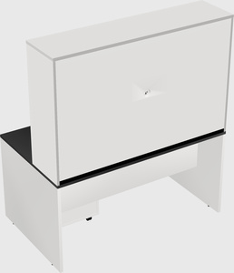 Rectangular desk