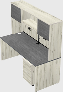 Rectangular desk