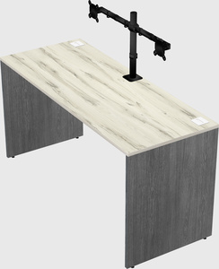 Rectangular desk