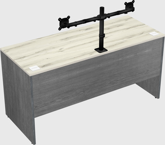 Rectangular desk