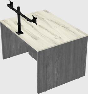 Rectangular desk