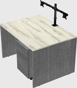 Rectangular desk