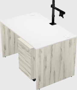 Rectangular desk