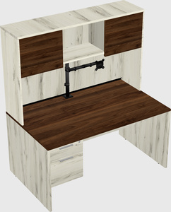 Rectangular desk