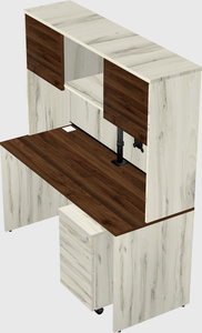 Rectangular desk