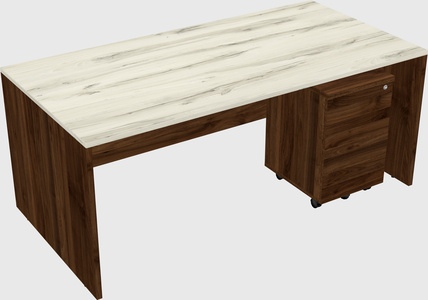 Rectangular desk