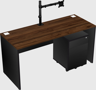 Rectangular desk