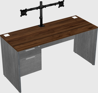 Rectangular desk