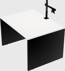 Rectangular desk