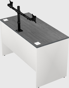 Rectangular desk