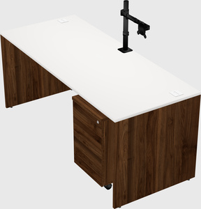Rectangular desk