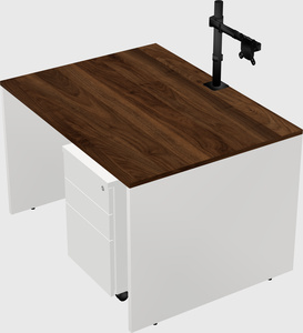 Rectangular desk