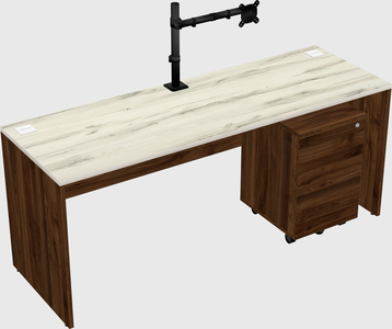 Rectangular desk