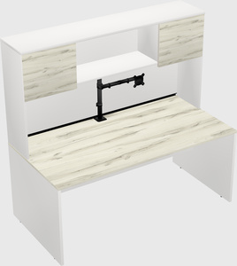 Rectangular desk