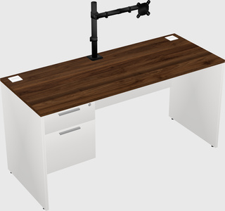 Rectangular desk