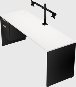 Rectangular desk