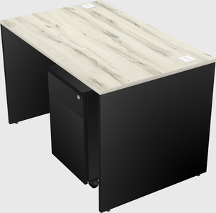 Rectangular desk