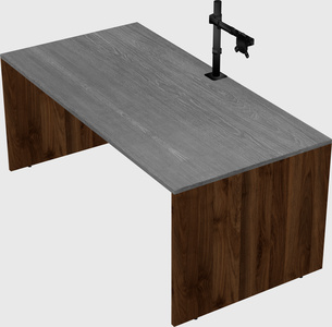 Rectangular desk