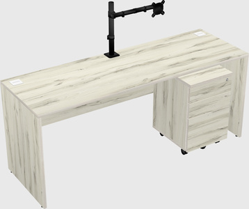 Rectangular desk