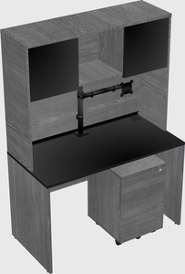 Rectangular desk
