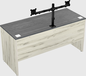 Rectangular desk