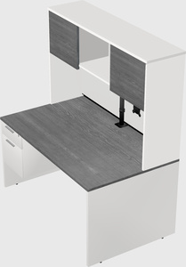 Rectangular desk