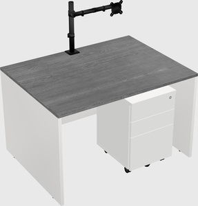Rectangular desk