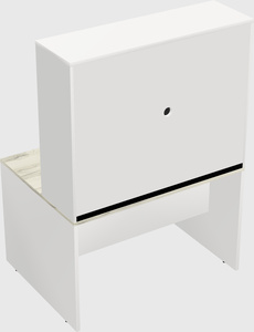 Rectangular desk