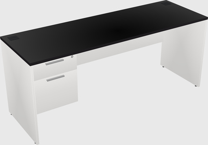 Rectangular desk