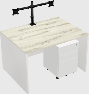 Rectangular desk