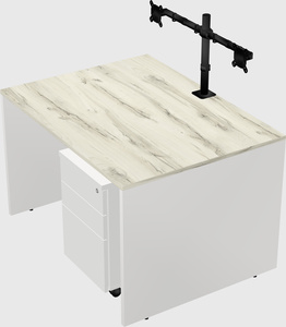 Rectangular desk