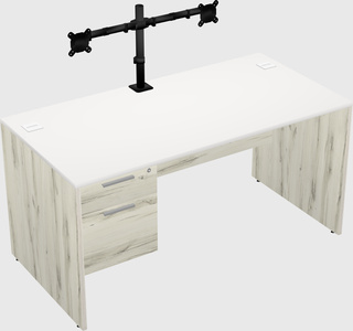 Rectangular desk