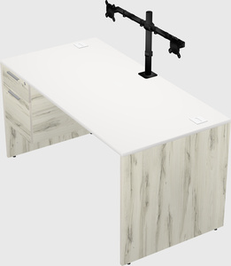 Rectangular desk