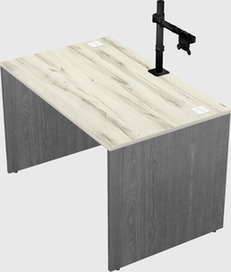 Rectangular desk
