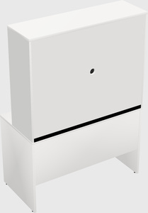 Rectangular desk