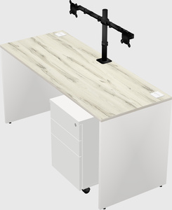 Rectangular desk