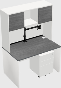 Rectangular desk