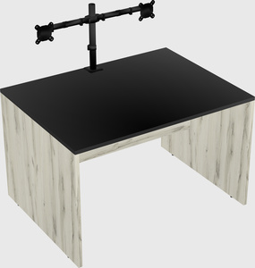 Rectangular desk