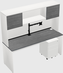Rectangular desk