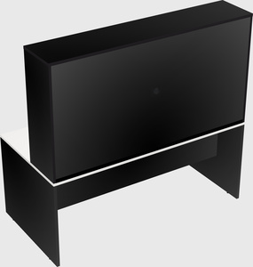 Rectangular desk