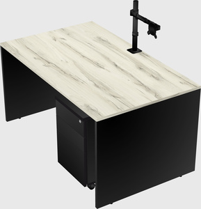 Rectangular desk
