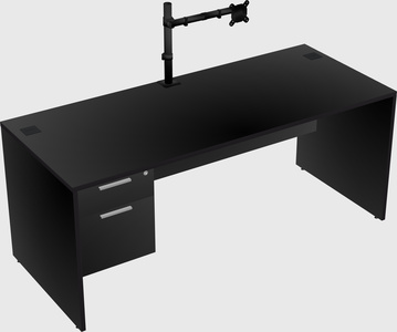 Rectangular desk