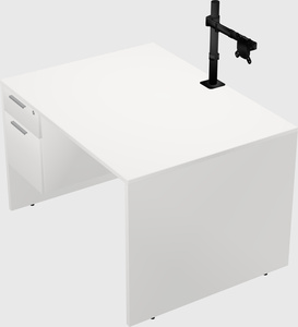 Rectangular desk