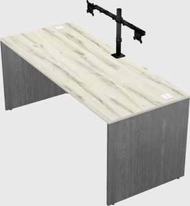 Rectangular desk